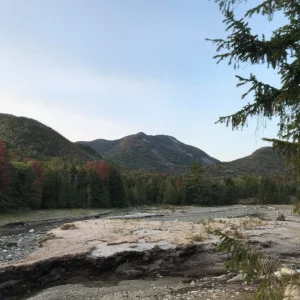Dried up Marcy Dam