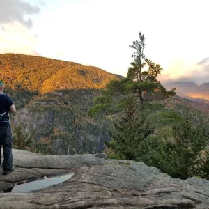 Enjoying the views