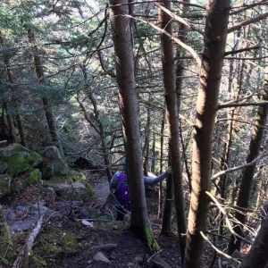 Steep section