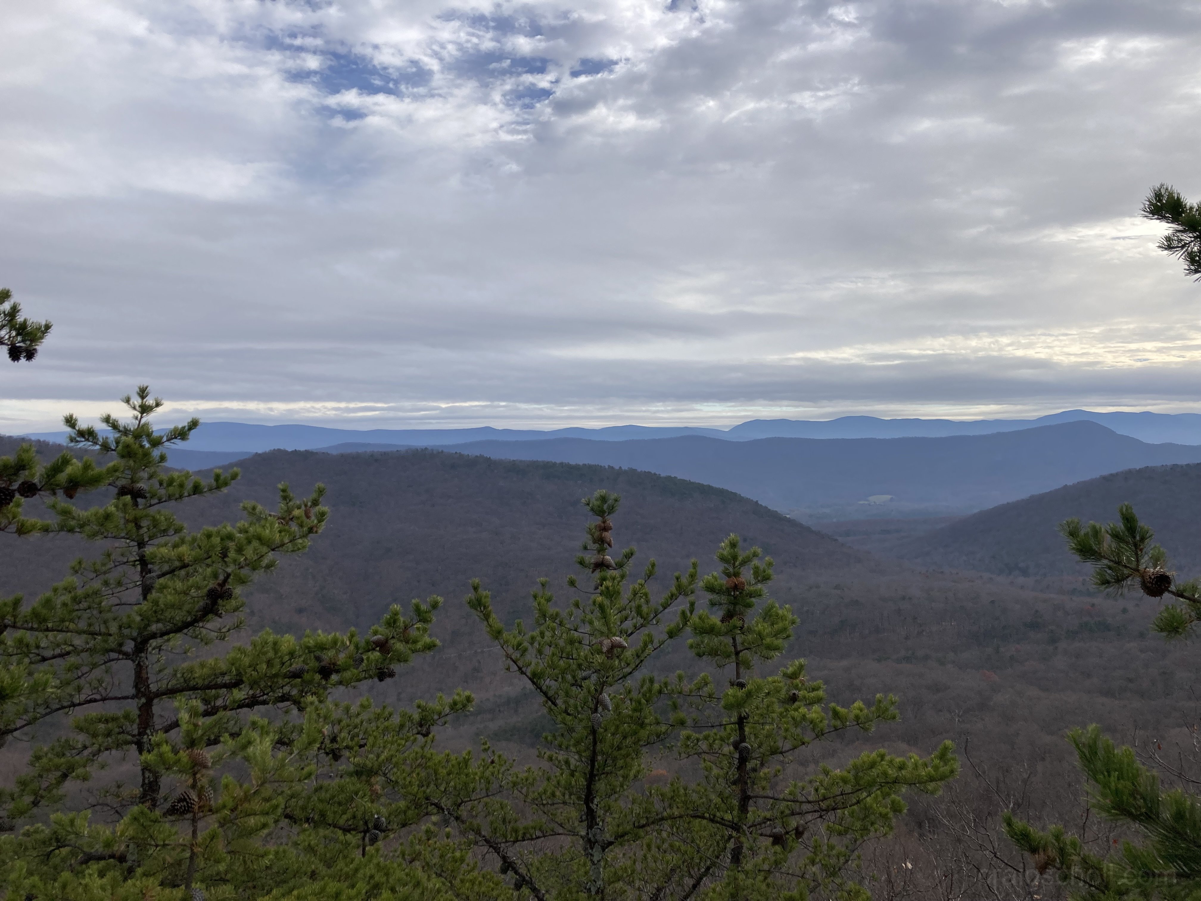 Mountains all around
