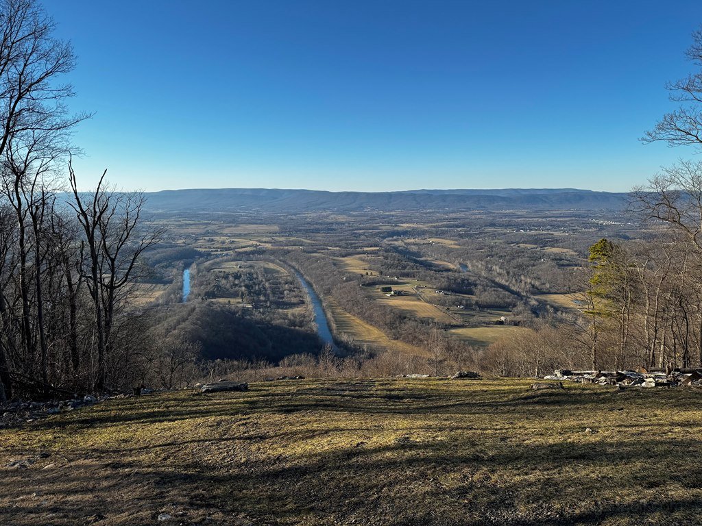 View of valley